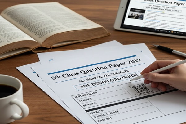 8th Class Question Paper 2019