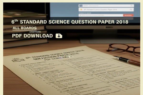 6th Standard Science Question Paper 2018