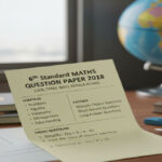 6th Standard Maths Question Paper 2018