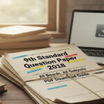 9th Standard Question Paper 2018