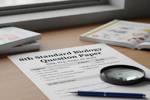 8th Standard Biology Question Paper