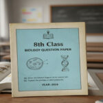 8th Class Biology Question Paper 2018