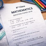8th Class Maths Question Paper 2018