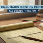 6th Class Maths Question Paper 2018