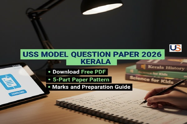 USS Model Question Paper 2026 Kerala