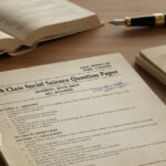 6th Class Social Question Paper 2018 to 2019