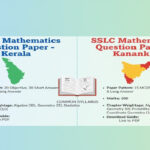 SSLC Mathematics Question Paper