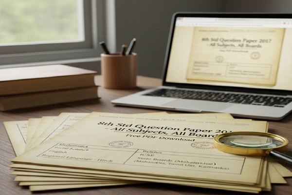 8th Std Question Paper 2017