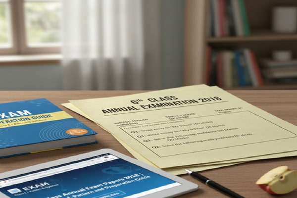 6th Class Annual Exam Papers 2018
